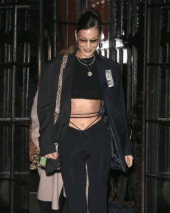 Elastische Hose Alissa -Herz Schmuck Geschaft Hosen Damen zum binden schnuerren street fashion Elastische Pants schwarz Alissa 8 565772