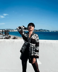 Strickjacke Brownie Heart 14 Strickjacke Brownie Heart -Herz Schmuck Geschaft Kimono Cardigan Strickjacke Bohemian Ethno Boho Fashion Strick Loungewear Fransen Brwonie Heart Cindy 3 780674