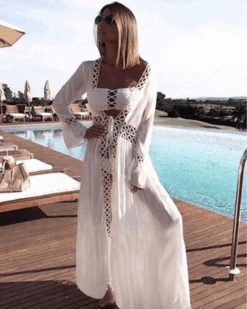 Kimono Tracy -Herz Schmuck Geschaft Kimono Cardigan Tunika Coverup Strand Bikini Style Beach Sommer Bohemian Ibiza Tracy 1 281491