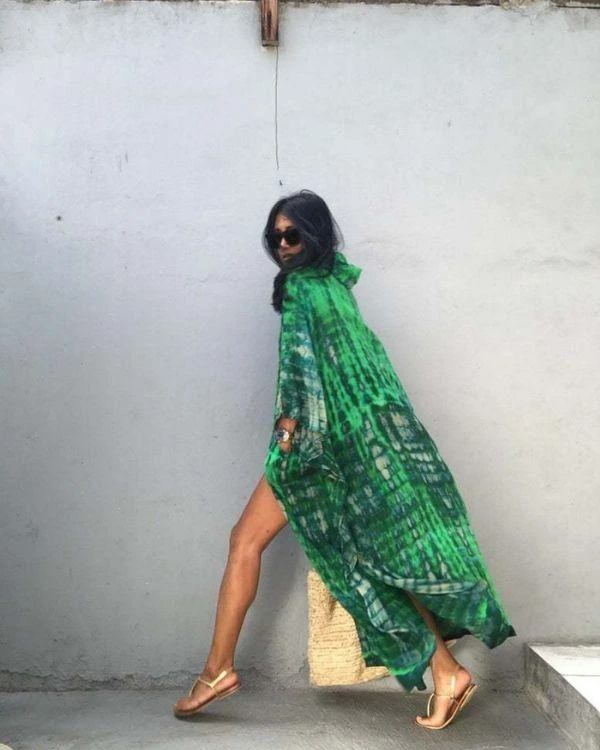 Kaftan Kapuzen Kimono Koh Phangan – Bild 6