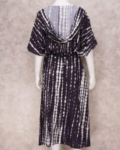 Kaftan Kapuzen Kimono Koh Phangan -Herz Schmuck Geschaft Kimono Kaftan Cardigan Kapuzen Boho Batik Fashion Schweiz Hippie Koh Phangan schwarz 4 677203