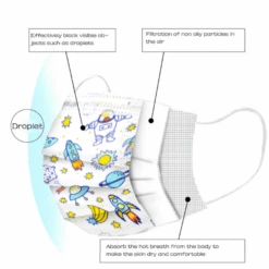 Kindermaske | Einwegmasken Kinder Planetaria -Herz Schmuck Geschaft Kindermaske Einwegmaske Hygienemaske Medicalmask Atemschutz Motive Kinder Planetaria 4 589938