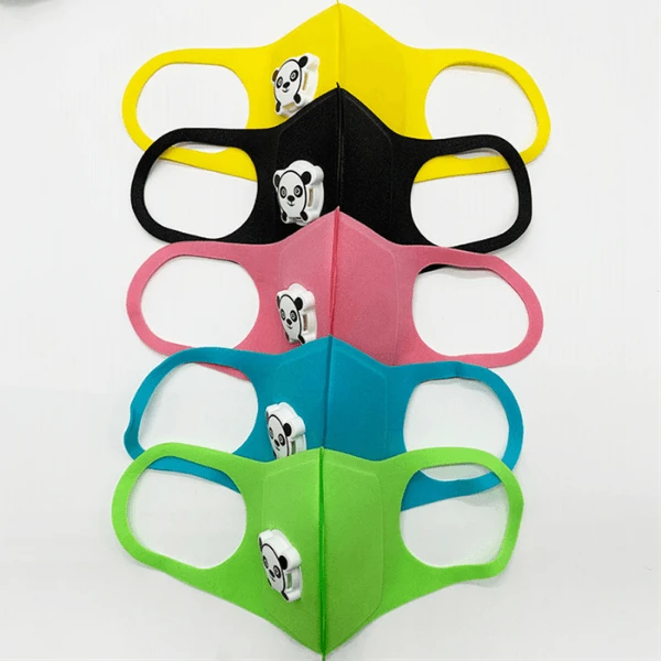 Kinder Stoffmaske Panda – Bild 7