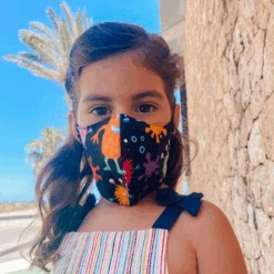 Kinder Maske Monster -Herz Schmuck Geschaft Kindermaske Stoffmaske Mundschutzmaske Kinder Monster farbig 2 149699