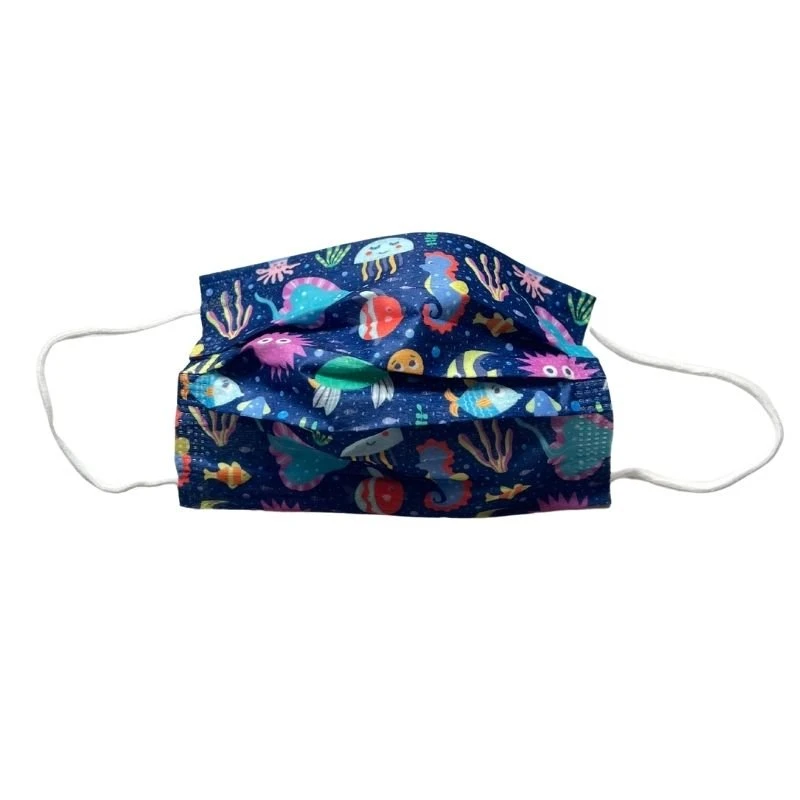 Einwegmasken Für Kinder Under The Sea 3 Einwegmasken Für Kinder Under The Sea