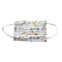 Kinder Einwegmasken Jurassic Kids -Herz Schmuck Geschaft Kindermasken Einewegmaske Hygienemasken Kinder Mundschutz Schutzmaske Schweiz JustStyle Farbige Masken weiss Dinosaurier jurassic kids 2 531156