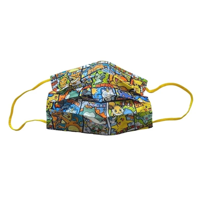 Kinder Hygienemasken Comic Pikachu 3 Kinder Hygienemasken Comic Pikachu