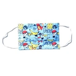 Kinder Einwegmasken Pokémon -Herz Schmuck Geschaft Kindermasken Einwegmasken Hygienemasken Kinder Farbig Bunt Motive Schutzmasken Schweiz JustStyle blau gelb Pokemon Pikachu 1 372060