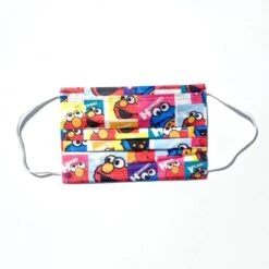 Kindermasken Einweg Krümelmonster -Herz Schmuck Geschaft Kindermasken Einwegmasken Hygienemasken Kinder Farbig Bunt Motive Schutzmasken Schweiz Krummel Monster 1 184906