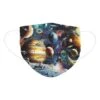 Einweg Kindermasken Universum -Herz Schmuck Geschaft Kindermasken Einwegmasken Hygienemasken Kinder Farbige Mundschutzmasken Schweiz JustStyle Universum Planeten Astronauten 2