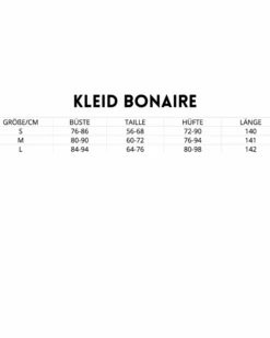 Strick Sommerkleid Bonaire -Herz Schmuck Geschaft Kleid Bonaire Grosstentabelle 1 567741