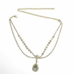 Kopfschmuck The Diamond 15 Kopfschmuck The Diamond -Herz Schmuck Geschaft Kopfschmuck Accessoire Kopfbedeckung Glitzer Strasssteine Diamant Diamond gold 2 Ketten 1 490209