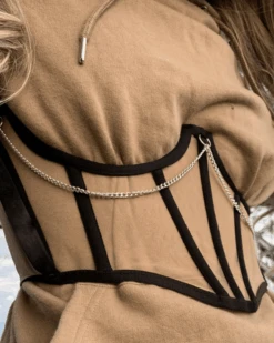 Korsett Top Sofia -Herz Schmuck Geschaft Korsett Top Guertel Crop Top Erotik Fashion Just Style Sofia schwarz 8 515677