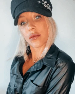 Kunstleder Bluse Charlotte -Herz Schmuck Geschaft Kunstlederbluse Kunstleder PU Leather Bluse Damen schwarz Charlotte 3 775001