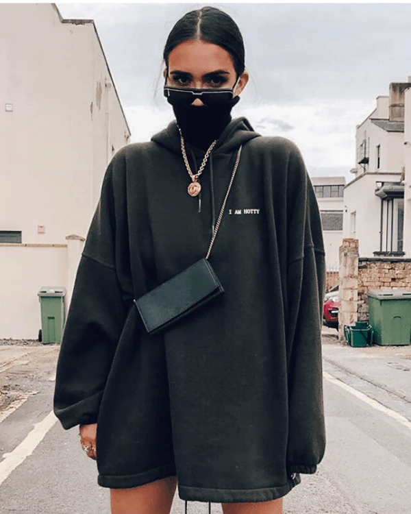 Masken Pullover "I M HOTTY"