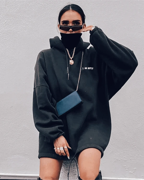 Masken Pullover "I M HOTTY" – Bild 2