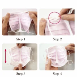 Maskenhalterung Breath Through -Herz Schmuck Geschaft Masken Zubehoer Maskenhalter Atmungsaktiv Maskenextra Breath Through weiss 5 177746