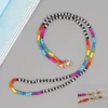 Maskenkette & Brillenkette Tahiti 1 Maskenkette & Brillenkette Tahiti -Herz Schmuck Geschaft Maskenkette Kette Maske Mundschutz Gesichtsmaske Brillenkette Multifunktional Farbig Bunt Regenbogen Tahiti 1