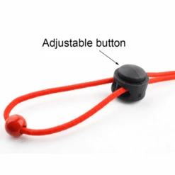 Maskenkette Kinder Jona -Herz Schmuck Geschaft Maskenketten Kinder Kinderketten Maskenhalter verstellbar Jona rot 1 910042