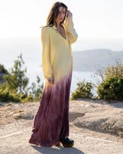 Langes Viskose Kleid Amila