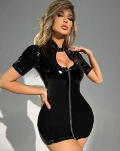 Latex Mini Kleid Lizzie