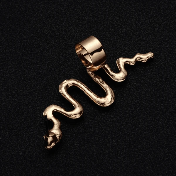 Ohrring Ear Cuff Snake – Bild 5