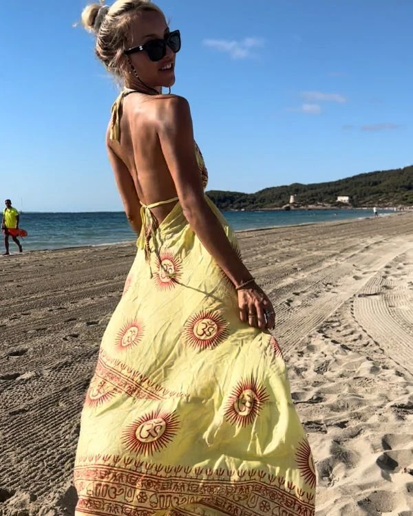 Om Maxikleid Chaya 4 Om Maxikleid Chaya – Bild 2