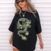 Oversize T-Shirt Dragon 2 Oversize T-Shirt Dragon -Herz Schmuck Geschaft Oversize TShirt Shirt Fashion Drachen Japan Dragon 1 547673