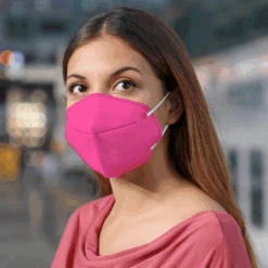 Pink Fuchsia FFP2 Masken Zertifiziert -Herz Schmuck Geschaft Pinke Fuchsia FFP2 Atemschutzmasken Schutzmasken Zertifiziert JusStyle Schweiz pink 1 975797