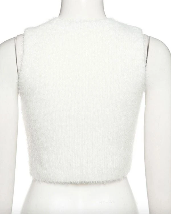 Plüsch Crop Top Corazon – Bild 4