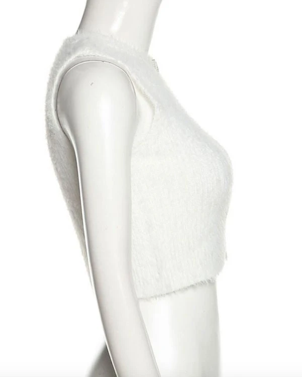 Plüsch Crop Top Corazon – Bild 7