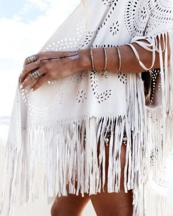 Poncho Cardigan Ethno Sun – Bild 6