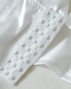 Satin Crop Top Joy -Herz Schmuck Geschaft Satin Top Crop Top Lingerie Damen Joy weiss 2 790756