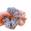 Scrunchie Nizza -Herz Schmuck Geschaft Scrunchie haargummi stoff gewoben chanel style elegant weich scrunchies viele farben haare haarschmuck nizza alle 3 687079