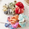 Scrunchie Velvet Batik -Herz Schmuck Geschaft Scrunchie haargummi velvet samt weich scrunchies viele farben haare haarschmuck haarband schweiz tie batik bohemian alle 2 927867