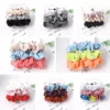 Scrunchies Set Los Colores -Herz Schmuck Geschaft Scrunchies Set Haargummi Scrunchie Stoff Baumwolle Samt Sets Los Cololres alle 953556
