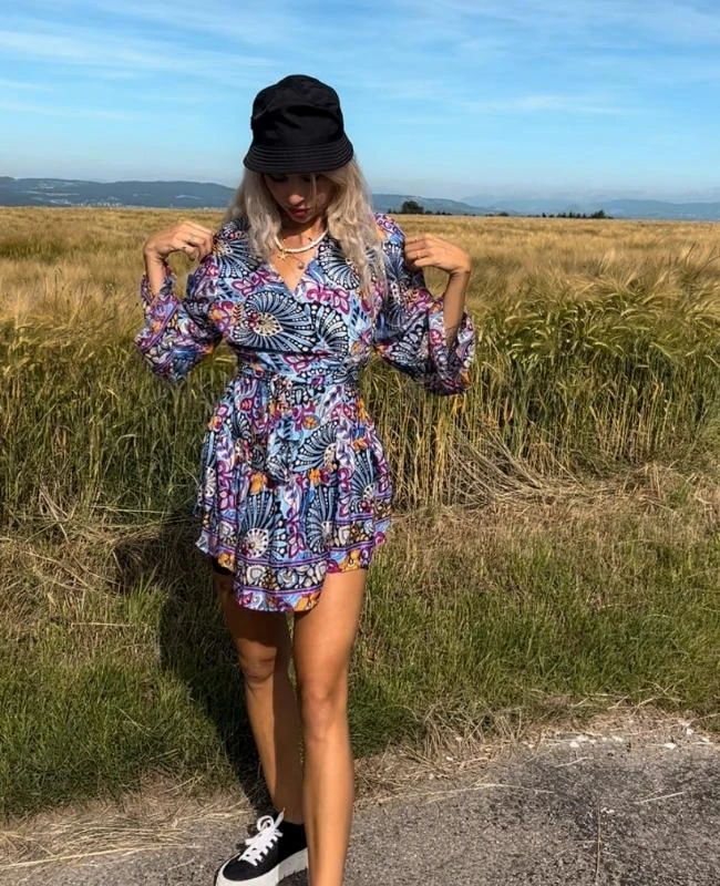 Seiden Kleid Ananda – Bild 4