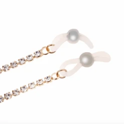 Maskenkette Shiny -Herz Schmuck Geschaft Sonnenbrillenkette Brillenkette Accessoires Sommer Glitzer Strasssteine gold Shiny 2 83a8c1d8 e076 4a1b 9844 29f809fd47c7 257928