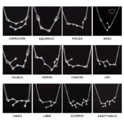 Halskette Waage Sternbild Astrologie -Herz Schmuck Geschaft Sternbild Astrologie Sternkonstellation Tierkreis Sternzeichen Himmel 4 2e476cbb 34be 41cb b7c6 a89c7d051c7b