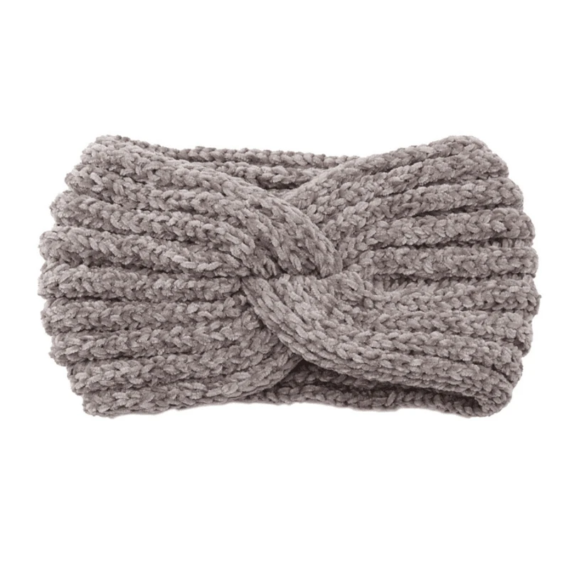 Strick Stirnband Gekreuzt Anouk 8 Strick Stirnband Gekreuzt Anouk – Bild 6