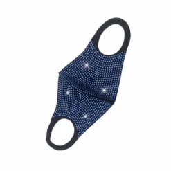 Stoffmaske Sparkle Sparkle -Herz Schmuck Geschaft Stoffmaske Gesichtsmaske Maske Festival Party Sparkle Sparkle schwarz blau 1 530329