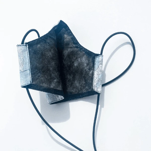 Kettenmaske Blau Worldmap – Bild 7