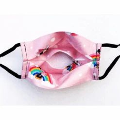 Kinder Baumwolle Maske Hey Minnie -Herz Schmuck Geschaft Stoffmaske Kinder Kindermaske Maske Hygienemaske Gesichtsmaske Hey Minnie rosa 1 684976