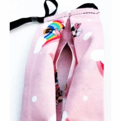 Kinder Baumwolle Maske Hey Minnie -Herz Schmuck Geschaft Stoffmaske Kinder Kindermaske Maske Hygienemaske Gesichtsmaske Hey Minnie rosa 2 503036