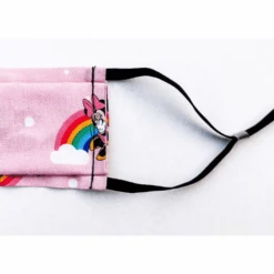 Kinder Baumwolle Maske Hey Minnie -Herz Schmuck Geschaft Stoffmaske Kinder Kindermaske Maske Hygienemaske Gesichtsmaske Hey Minnie rosa 3 887747