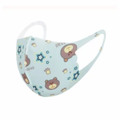 Kinder Maske Tierli -Herz Schmuck Geschaft Stoffmaske Kinder Neopren Polyester Maske Kindermaske Gesichtsmaske Lela Style Tierli Teddy 1 417846