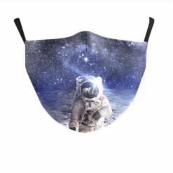 Stoffmaske Universe Moon 11 Stoffmaske Universe Moon -Herz Schmuck Geschaft Stoffmaske Mundschutz Atemschutz Maske Damen Herren Filtereinalge Fashion Designner maske Mond Universum Universe Moon Astronaut 1 446897