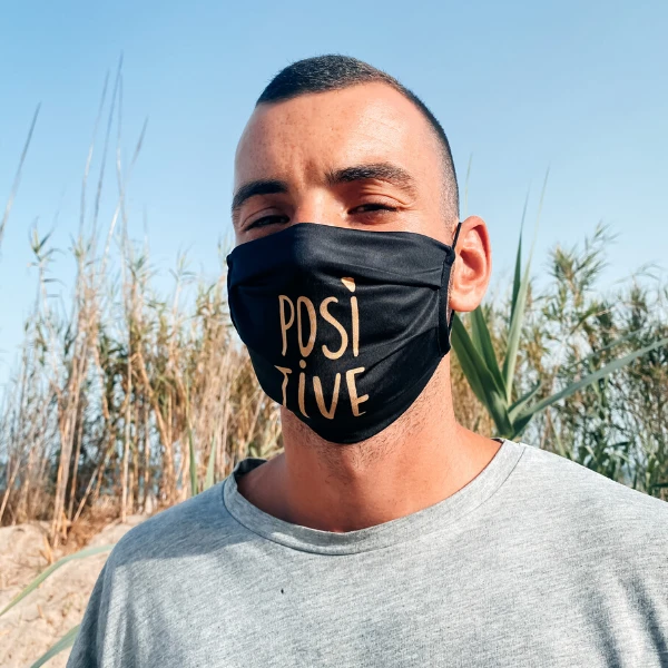 Stoffmaske Positive 3 Stoffmaske Positive