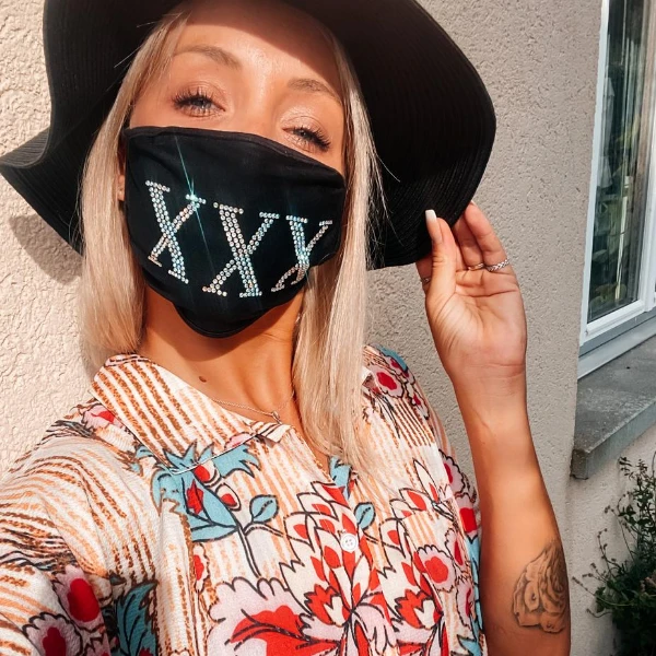 Stoffmasken Glitter Music – Bild 7