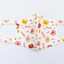 Kinder Maske Kiddo -Herz Schmuck Geschaft Stoffmaske Neopren Polyester Maske Kindermaske Gesichtsmaske Lela Style Kiddos Hello Teddy 2 686249